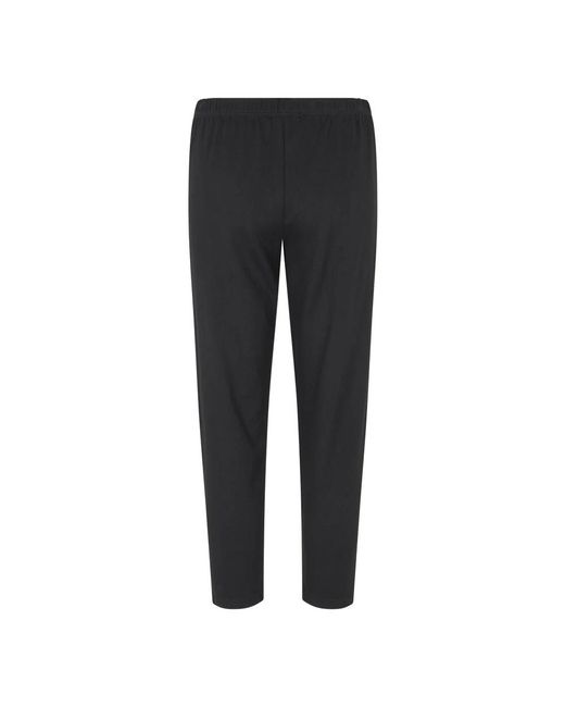 Masai Black Slim-Fit Trousers