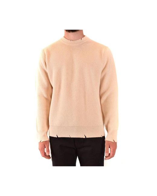 Laneus Sweater in het Natural voor heren