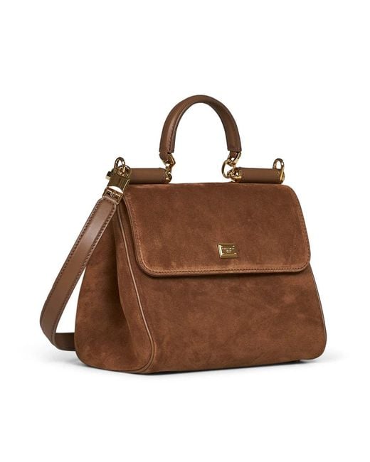 Dolce & Gabbana Brown Handbags