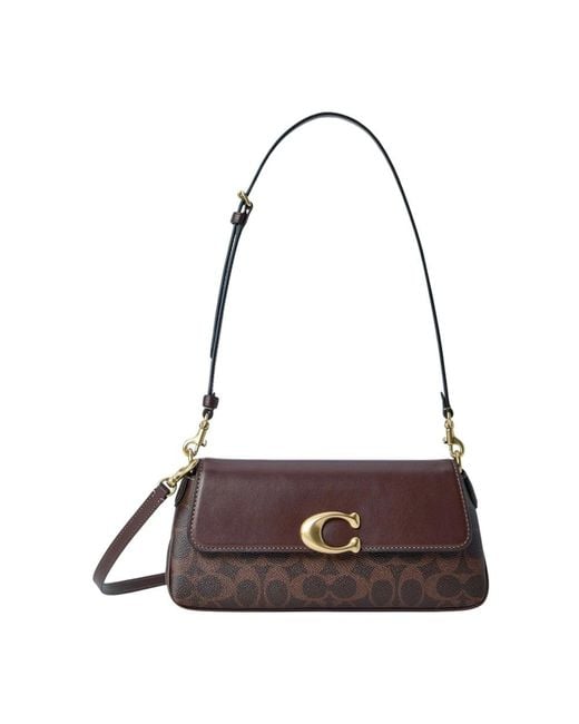 COACH Brown Shoulder Bags