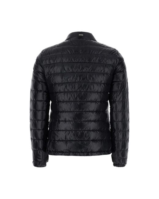 Herno Black Winter Jackets