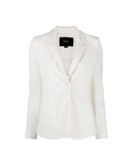 Panna giacca di Seventy in White