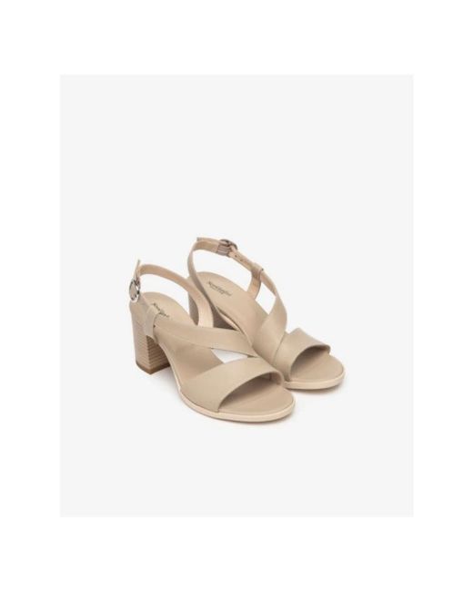 Nero Giardini Natural High Heel Sandals