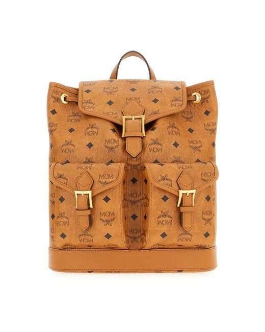 Backpacks MCM de color Brown