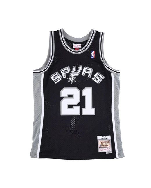 Mitchell & Ness Tim Duncan Nba Swingman Tank Top in Black für Herren