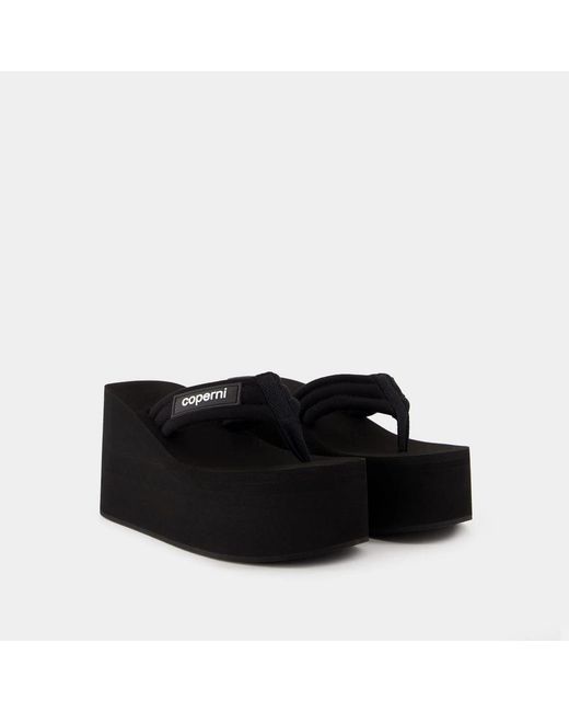 Coperni Black Wedges