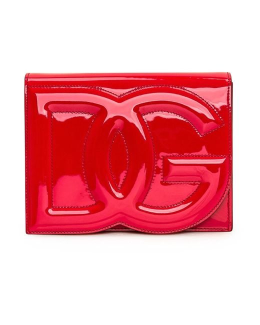Clutches di Dolce & Gabbana in Red