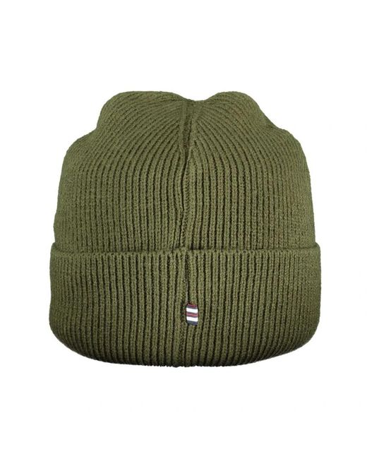 Fila Accessoires ,Groen ,Verde Polyacryl Muts in het Green voor heren