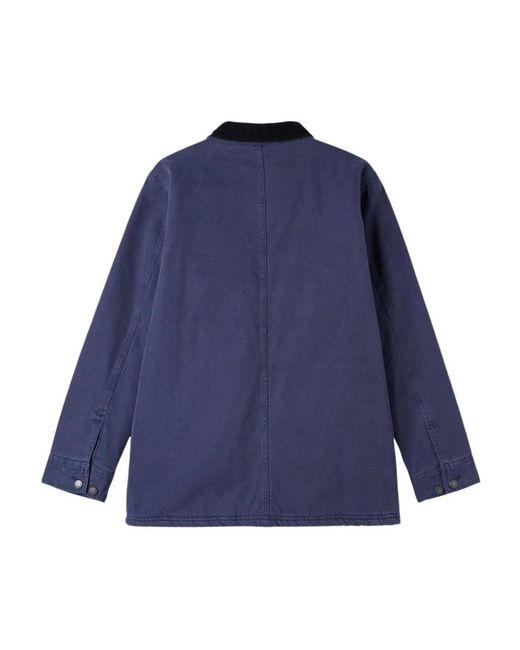 Dickies Jassen ,Blauw ,Katoen Canvas Werkjas in het Blue voor heren