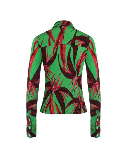 Louisa Ballou Green Shirts