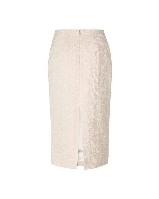 Pencil Skirts Samsøe & Samsøe de color Natural
