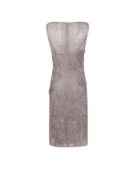 Party Dresses Alberta Ferretti de color Gray