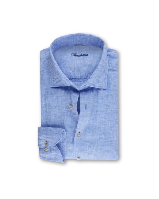 Stenstroms Blue Casual Shirts for men
