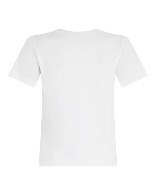 Moncler White T-Shirts