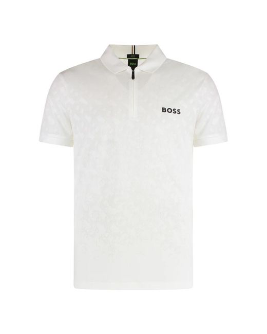 Boss White Polo Shirts for men
