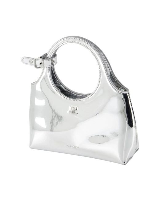Courreges Gray Handbags