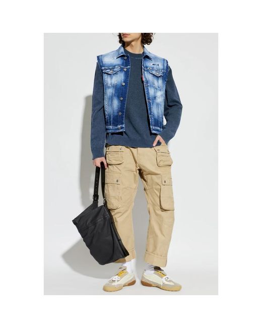 Vests DSquared² de hombre de color Blue