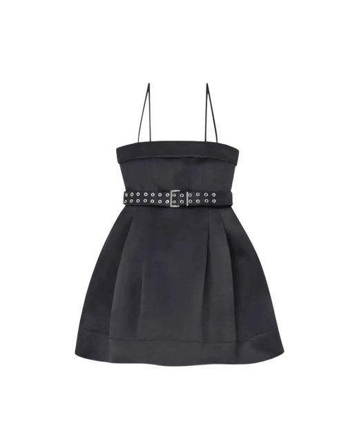 Ganni Black Short Dresses