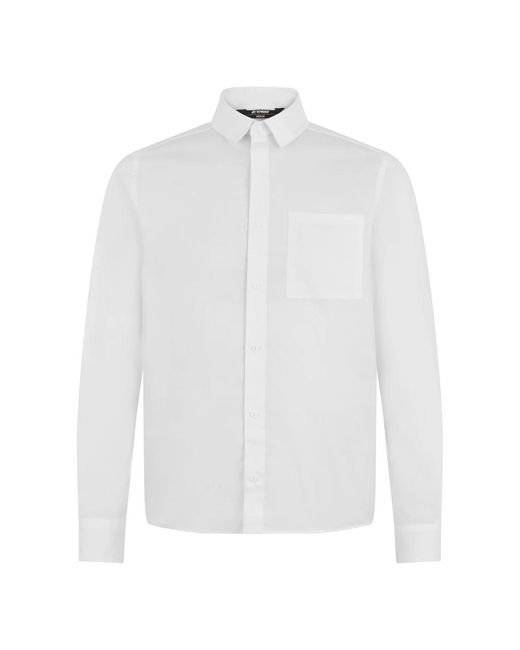 K-Way White Formal Shirts for men