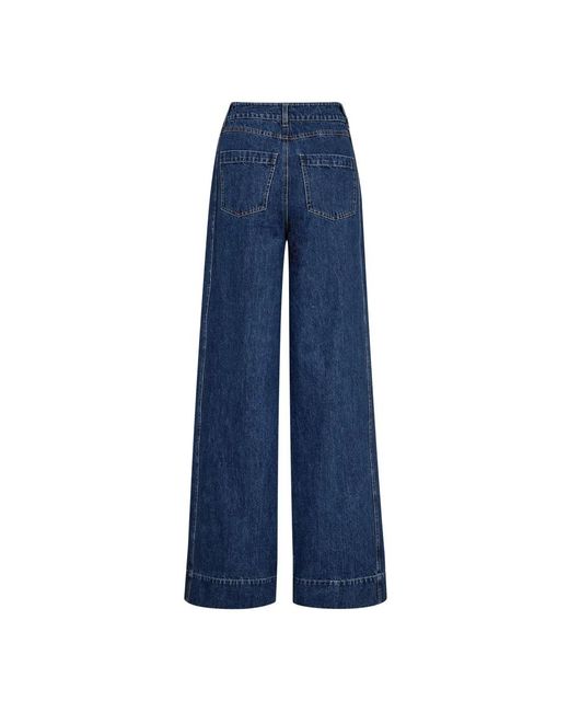 co'couture Blue Wide Jeans