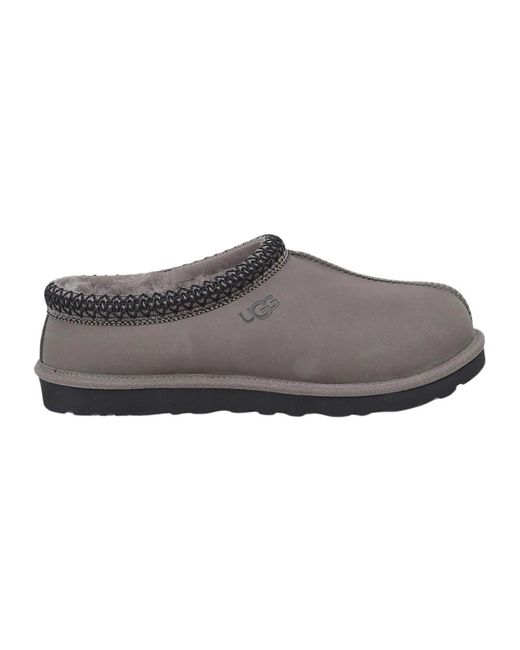 Ugg Schoenen ,Grijs ,Wol Tasman Ii Nubuck Slipper in het Gray voor heren