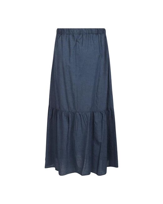 Aspesi Blue Maxi Skirts