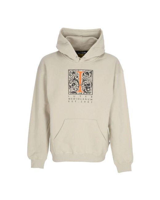 Iuter Kapuzenpullover Mit Fronttasche in White für Herren