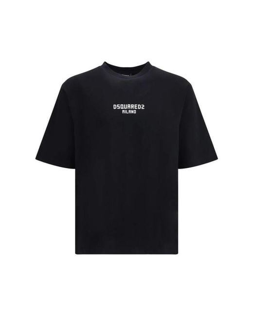 DSquared² Black T-Shirts for men