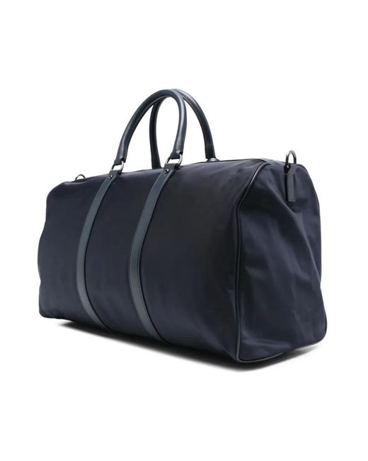 Kiton Blue Weekend Bags for men