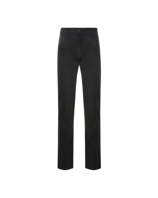 Emporio Armani Black Slim-Fit Jeans for men