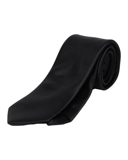 Manuel Ritz Accessoires ,Zwart ,Polyester Ties in het Black voor heren