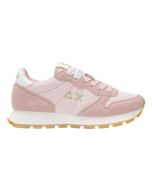 Sun 68 Pink Ally Glitter Textile