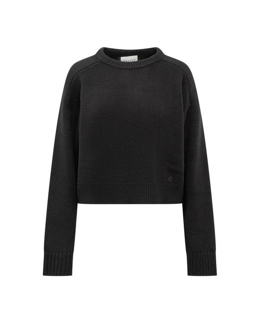 Loulou de Saison Black Round-Neck Knitwear