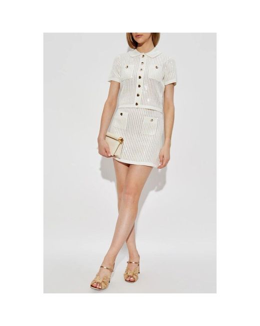 Short Skirts di Self-Portrait in White