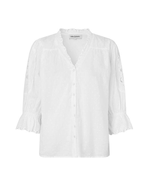 Lolly's Laundry White Blouses