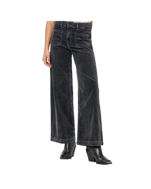Five Jeans Broeken in het Black