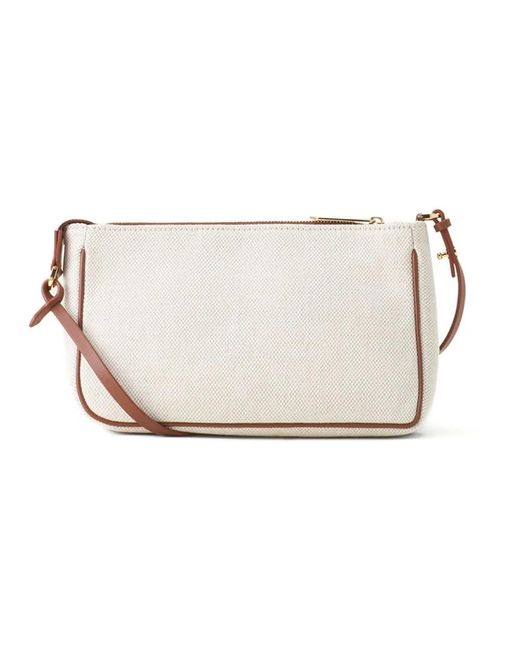 Lanvin White Shoulder Bags