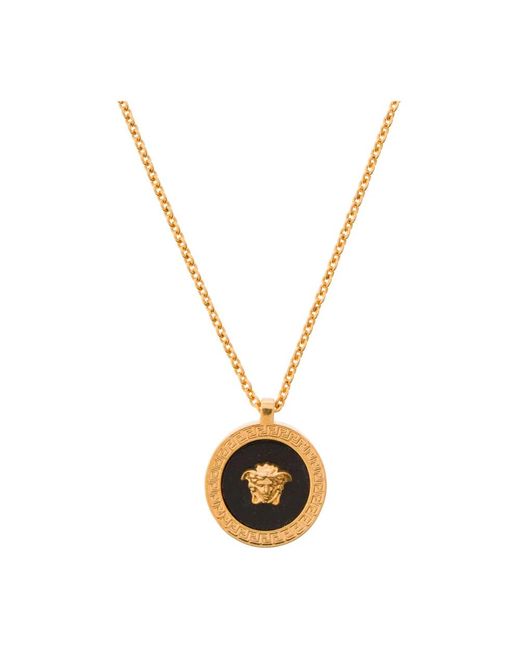 Colliers Versace pour homme en coloris Metallic