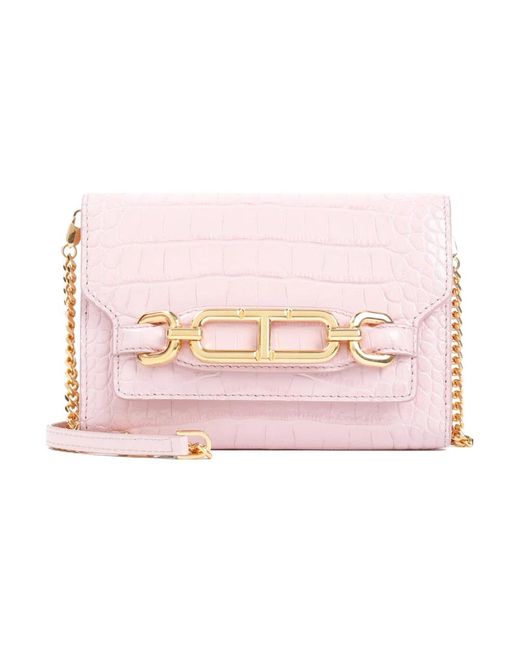 Tom Ford Pink Cross Body Bags