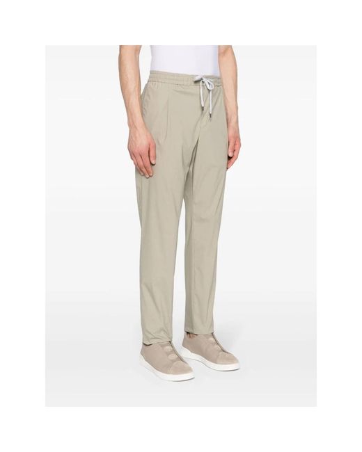Trousers > slim-fit trousers PT Torino pour homme en coloris Natural