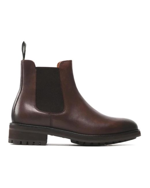 Ralph Lauren Brown Chelsea Boots for men