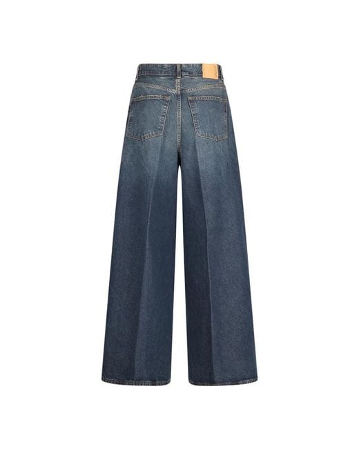 Wide Jeans Haikure en coloris Blue