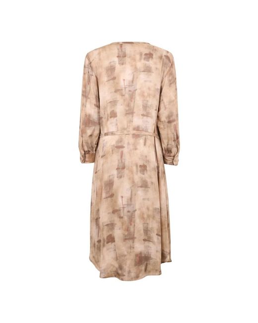 Peserico Natural Midi Dresses