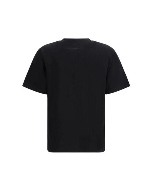 T-Shirts MM6 by Maison Martin Margiela de color Black
