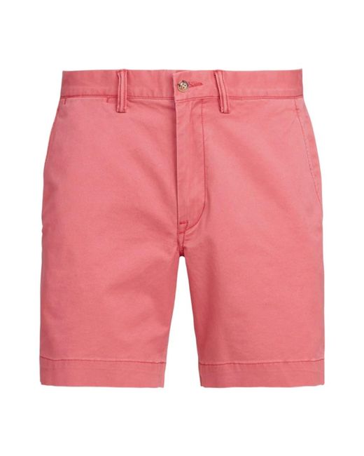 Ralph Lauren Red Casual Shorts for men