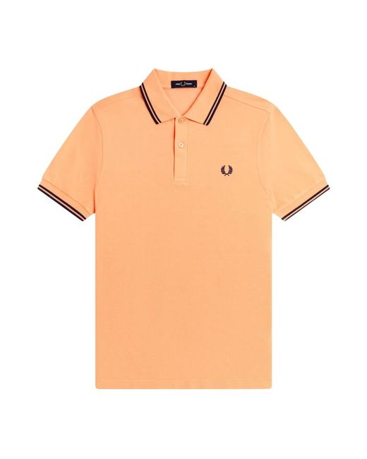 Fred Perry Orange Polo Shirts for men
