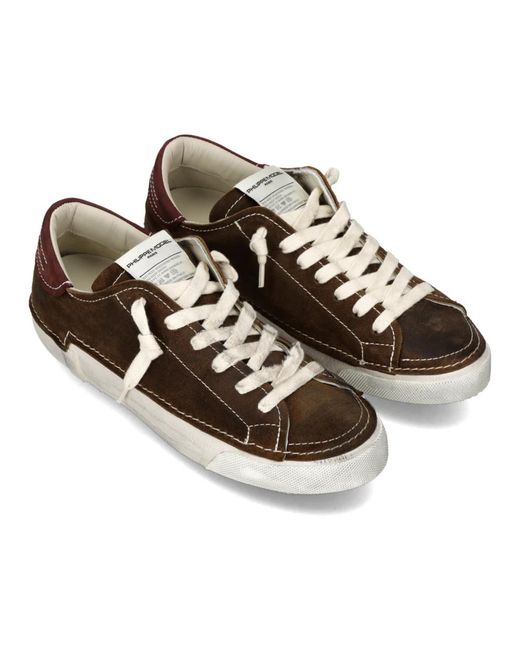 Philippe Model Brown Sneakers for men