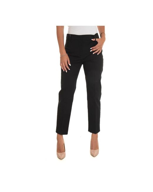 Weekend by Maxmara Black Slim-Fit Trousers