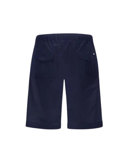 Herno Blue Casual Shorts for men