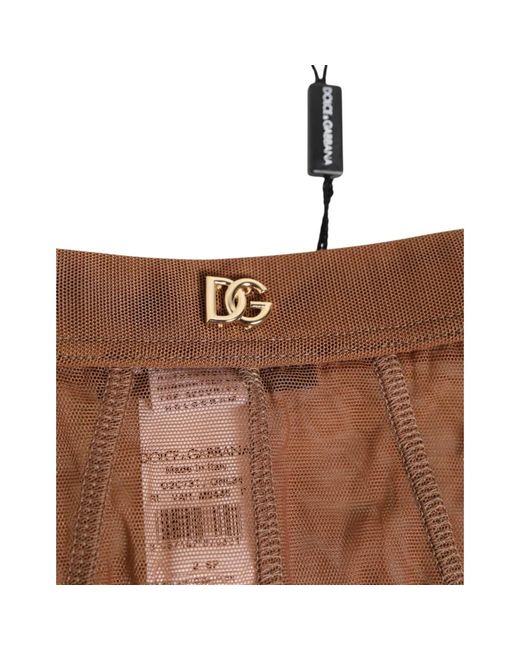 Dolce & Gabbana Brown Bottoms